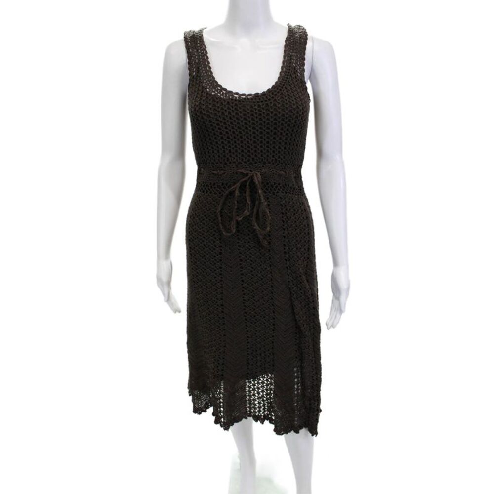 Cynthia Cynthia Steffe Women Tank Dress Brown Long Size S
